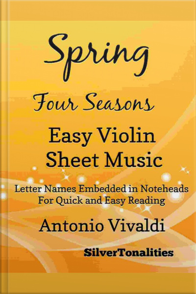 Spring Four Seasons Easy Violin Sheet Music