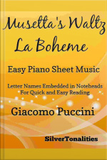 Musettas Waltz La Boheme Easy Piano Sheet Music