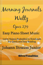 Morning Journals Opus 279 Easy Piano Sheet Music