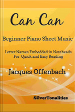 Can Can Beginner Piano Sheet Music
