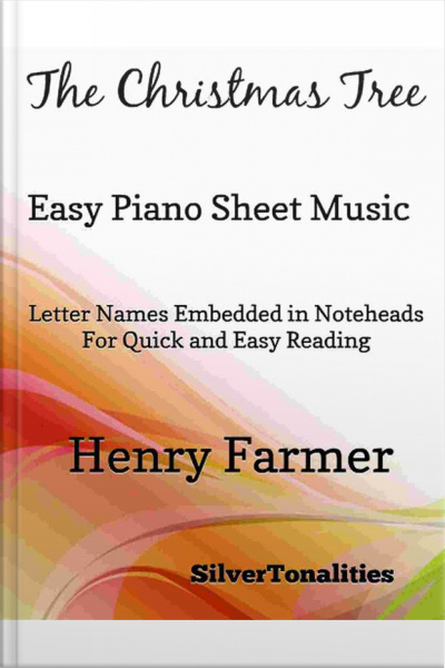 The Christmas Tree Easy Piano Sheet Music