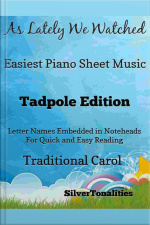 As Lately We Watched Easiest Piano Sheet Music Tadpole Edition