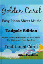 Golden Carol Easy Piano Sheet Music Tadpole Edition