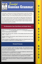 Russian Grammar ( Blokehead Easy Study Guide)