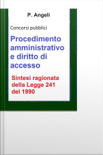 Procedimento Amministrativo E Diritto Di Accesso: Sintesi Aggiornata Della Legge 241 Del 1990 Per Concorsi Pubblici