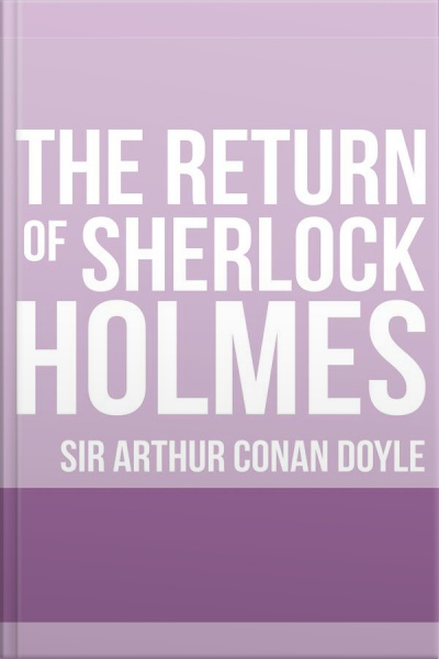 The Return Of Sherlock Holmes