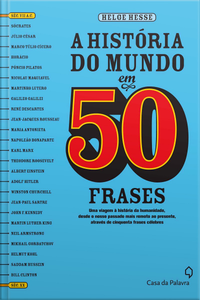 A História Do Mundo Em 50 Frases
